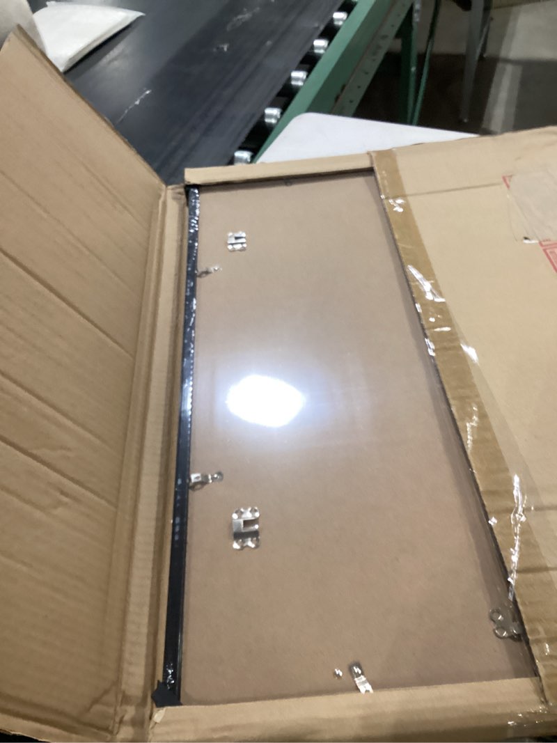 Condition photo showing Good Condition for LaVie Home 19x27 Picture Frame for Wall Display, 19x27 Black Picture Frame with HD Plexiglas, 19 x 27 Poster Frame 1 Pack, Display Frame for Vertical or Horizontal, Classic Collection