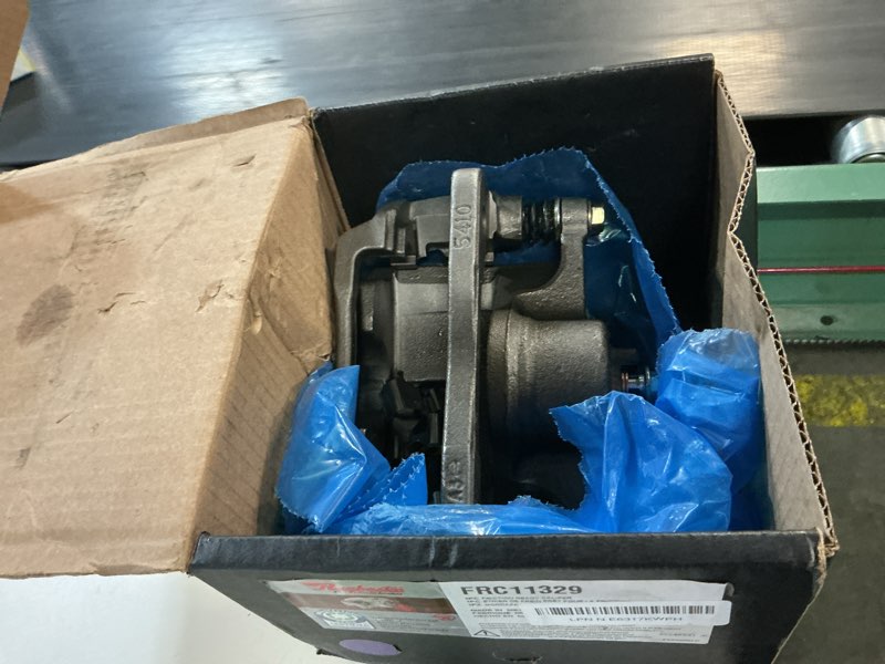 Condition photo showing As Is for raybestos r-line replacement remanufactured front disc brake caliper for select 2001-2005 acura el, honda civic model years (frc11329) (renewed)