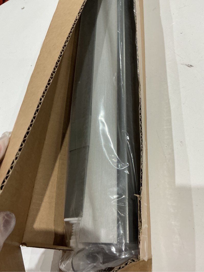 Condition photo showing Good Condition for lazblinds cordless cellular shades, no tools no drill blackout honeycomb shades pleated blinds for windows, 27'' w x 48'' h, midnight black blackout-midnight black 27'' w x 48'' h