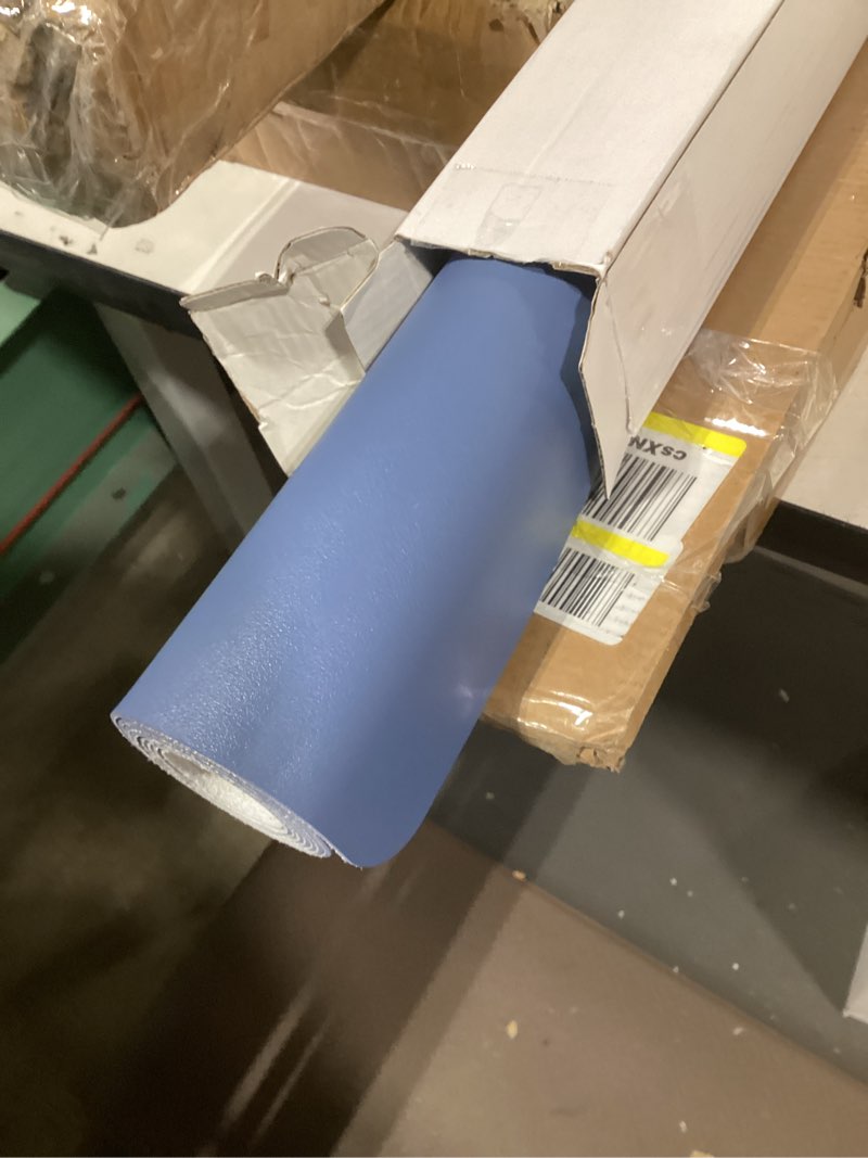 Condition photo showing Good Condition for aothia faux leather desk mat – large mouse pad, non-slip pu leather blotter, waterproof writing surface for office and home (denim blue, 47.2" x 23.6") 47.2" x 23.6" denim blue