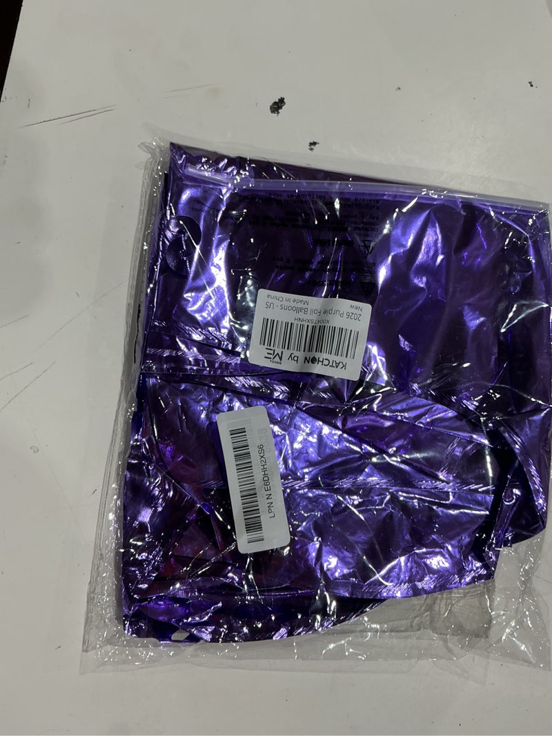 Condition photo showing Good Condition for graduation decorations 2026 | giant purple 2026 number balloons - 42 inch | graduation balloons | 2026 balloon numbers | purple balloon for graduation | graduation party supplies 2026, katchon