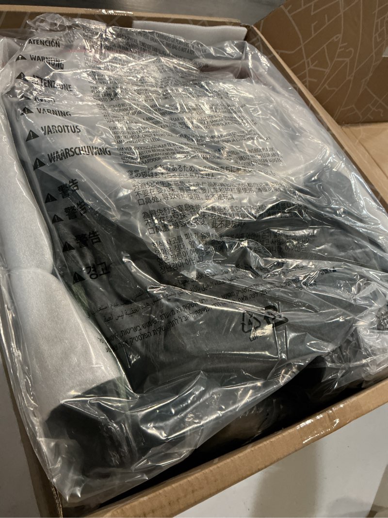 Condition photo showing New/Like New for ergobaby metro 3 deluxe baby stroller for newborns, infants, and toddlers - travel stroller with one-hand fold, near-flat recline, adjustable handlebar - willow green metro 3 deluxe willow green