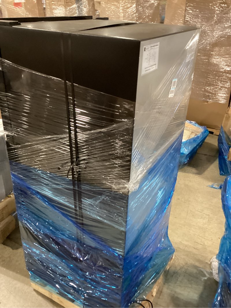 Condition photo showing Good Condition for Kenmore 33" Top Mount Refrigerator with Freezer - Adjustable Shelving, Humidity-Controlled Crispers, Optional Ice Maker, LED Lighting, ENERGY STAR Certified, 20.5 cu. ft. Capacity - Black 20.5 cu ft Black