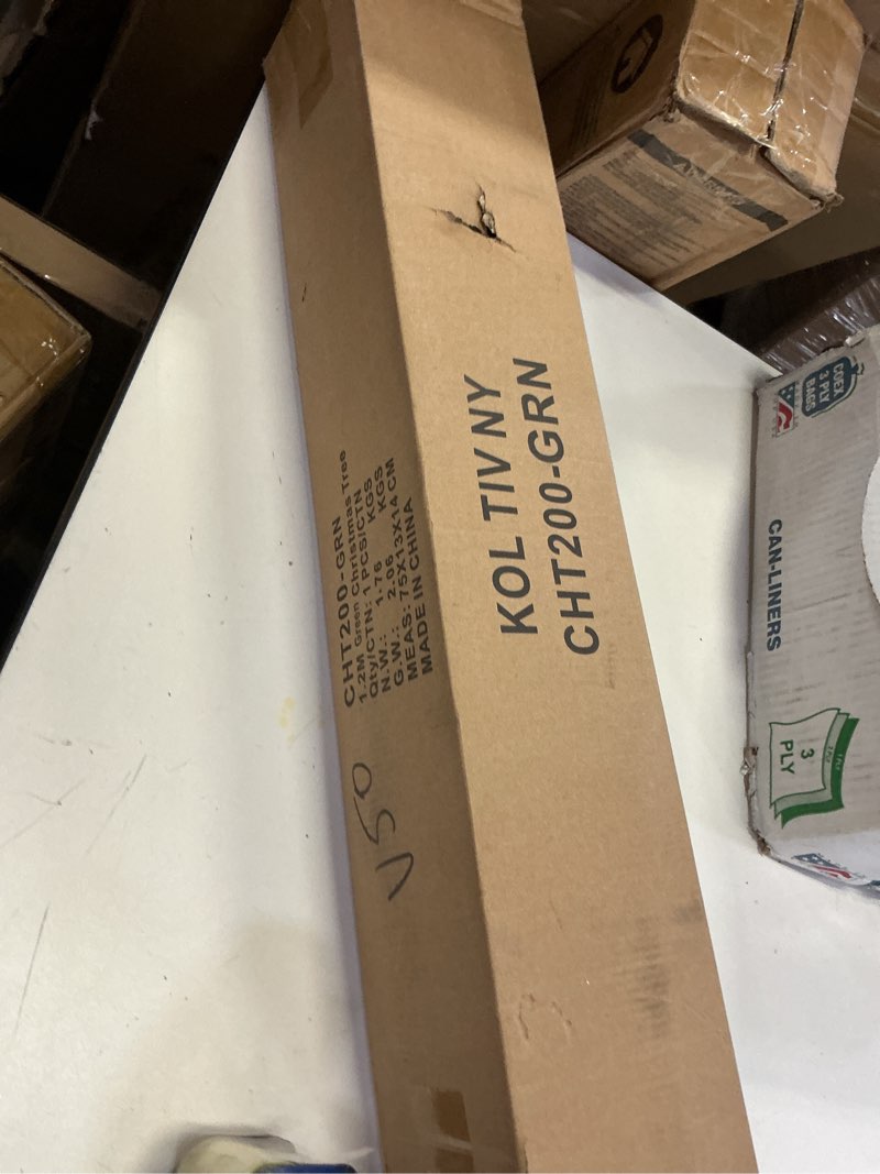 Condition photo showing New/Like New for 4ft Green Christmas Tree - Premium Hinged Artificial Small Christmas Tree, Canadian Fir Full Bodied 4 Feet Tree with 320 Tips, Lightweight and Easy to Assemble Holiday Décor Tree with Metal Stand