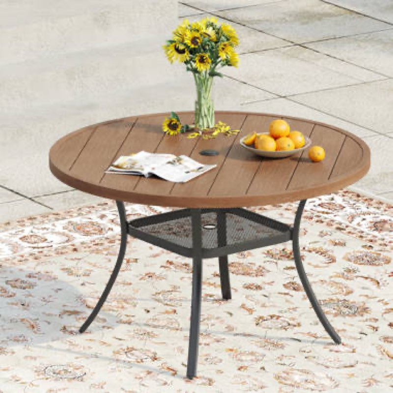 Buckleys Metal 54 L x 54 W Outdoor Table