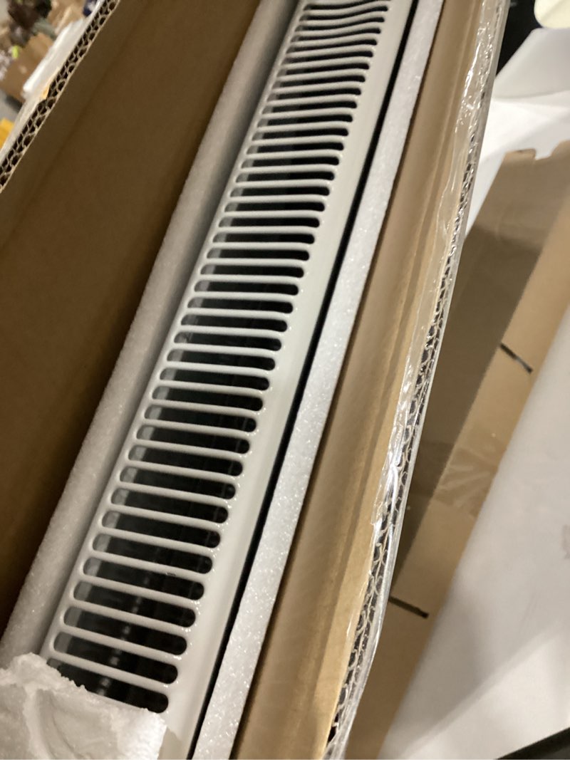 Condition photo showing New/Like New for DeLonghi Convection Panel Heater, Full Room Quiet 1500W, portable electric heater is freestanding/easily wall mounted. Energy Saving, quick heat distribution, timer, asphalt gray, HCX9115E