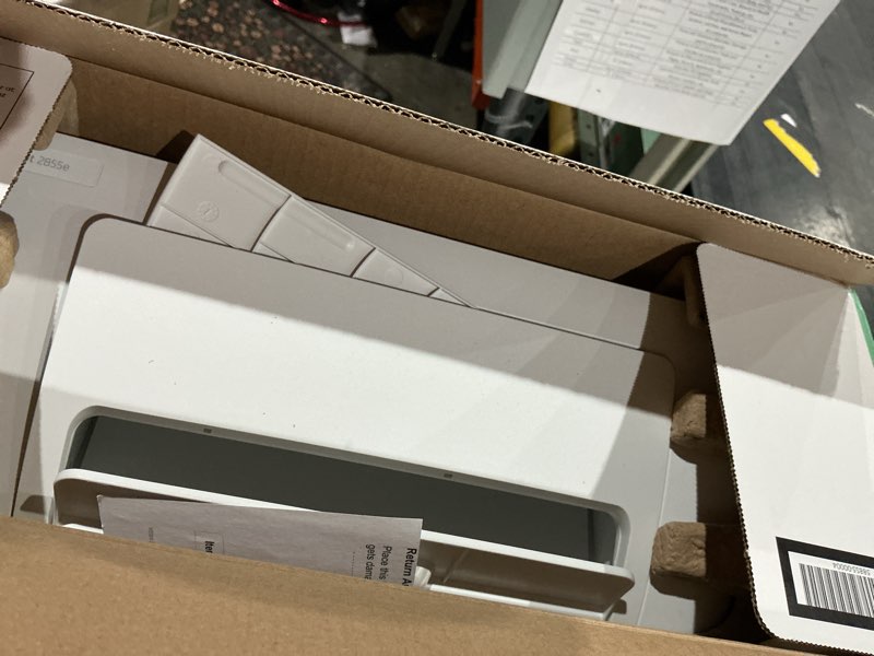 Condition photo showing As Is for hp deskjet wireless all-in-one color inkjet printer, scanner, copier, best-for-home, 3 month instant ink trial included. this printer is only  capable. 