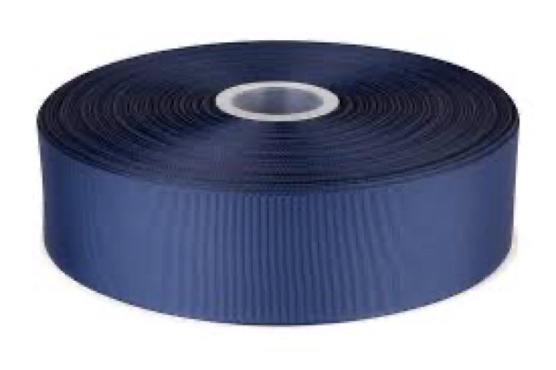 2" X 100 Yards Solid Grosgrain Ribbon for Gift Wrapping Parties, Wedding Decoration, Crafts Sewing (Black) 2"X 100Y Black