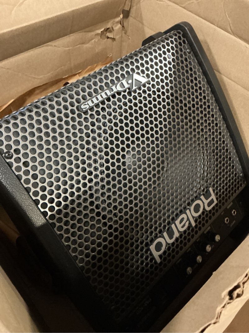 Condition photo showing Good Condition for Roland PM-100 Compact Electronic V-Drum Set Monitor, 80-Watt,Black