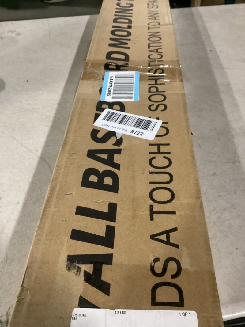 Condition photo showing New/Like New for Ceiling Crown Molding Trim, 10 Pack High Impact Polystyrene Decorative Ceiling Moulding, 47 Ft Total Length (56.7x2.6in,White) JC1040