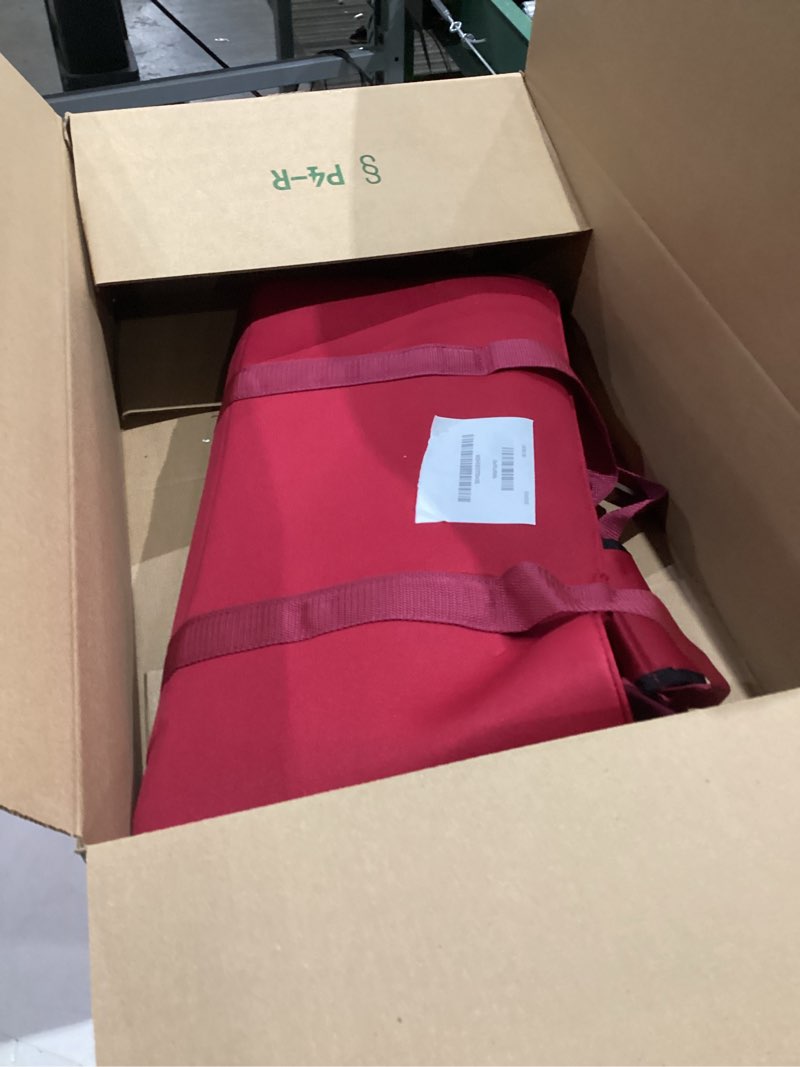 Condition photo showing As Is for ZGME American Mahjong Set,166 White Tiles with Red Bag and Accessories,4 All-in-One Mahjong Racks with Pushers,Complete Western Mahjong Set