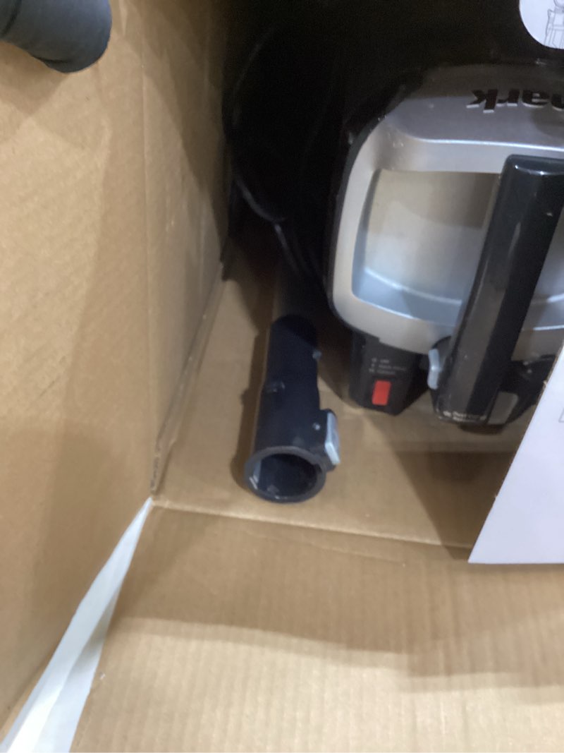 Condition photo showing As Is for Shark ZU102 Rotator Pet Upright Vacuum with PowerFins HairPro & Odor Neutralizer Technology, Charcoal, 2.9 L Dust Cup PowerFins+Odor Neutralizer Technology