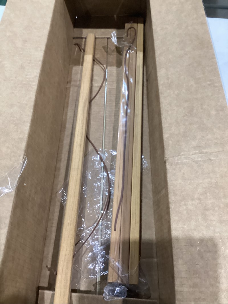 Condition photo showing Good Condition for Miaowater 2 Pack Poster Frame,24x36 24x32 24x18 24x24 Magnetic Light Wood Wooden Frames Hanger for Photo Picture Art Canvas Print Artwork Wall Hanging Teak Wood 24'' 24 inch (2 Pack) Teak Wood