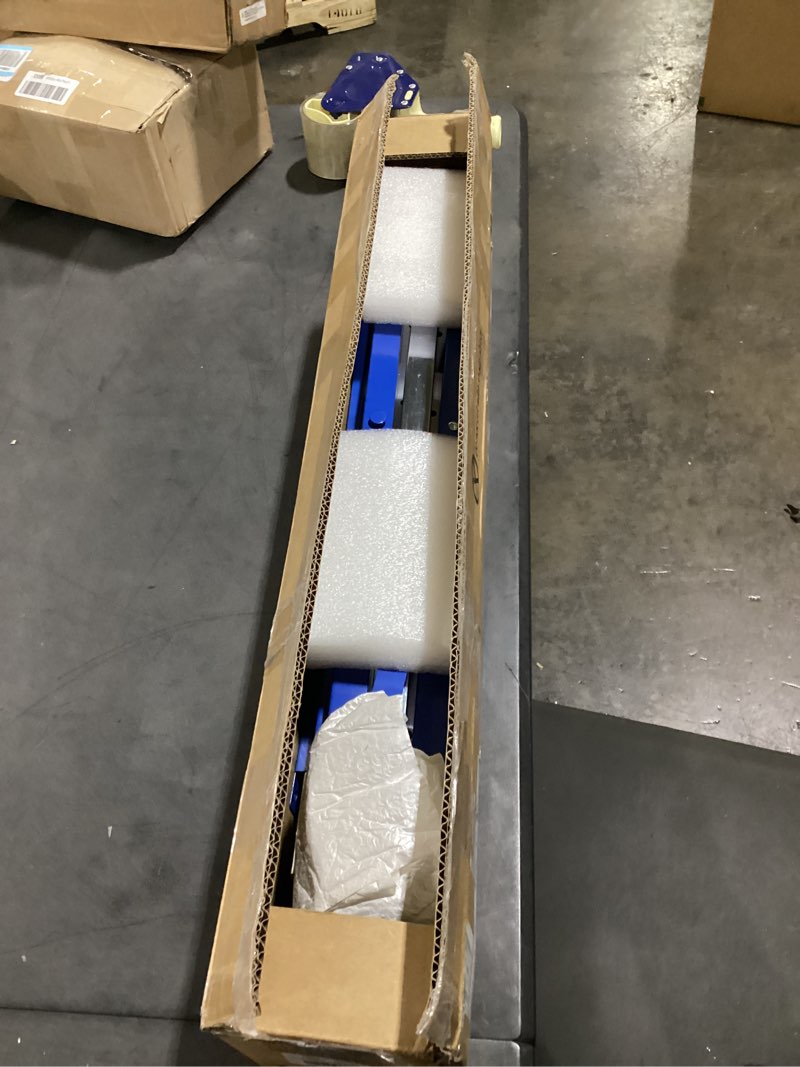 Condition photo showing Good Condition for folding sawhorse heavy duty adjustable height sawhorse pair with adjustable legs 2 pack kf3018