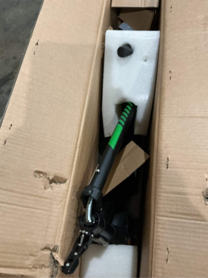 Condition photo showing As Is for acer electric scooter for adults, 500w peak motor, max speed 15.5mph, 20-37 miles long range, 8.5”/ 10'' soild tires, double brake system folding e-scooter commuter series 013