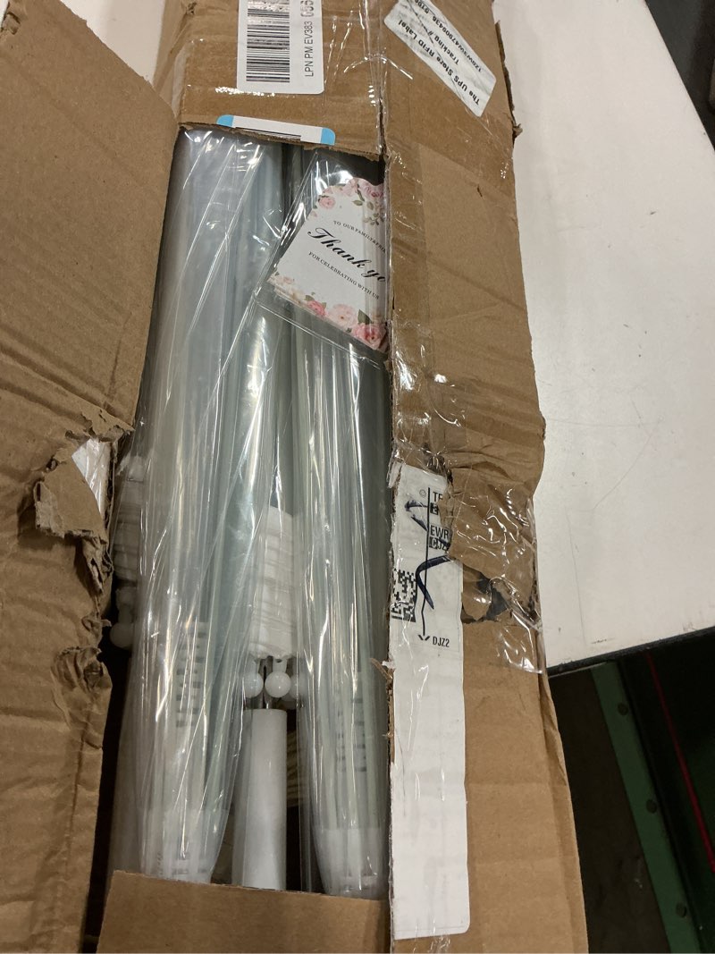 Condition photo showing Good Condition for 8 Pcs Clear Umbrella Wedding Umbrellas Bulk, Wedding Favors for Guest Umbrella Gifts Stick Umbrellas with Thank You Cards & Rope, Photography, Outdoor Events