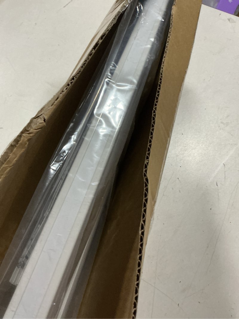 Condition photo showing As Is for lazblinds no tools no drill cordless cellular shades, top down bottom up (tdbu) honeycomb shades for home, light filtering thermal insulation blinds for windows, 33" w x 64" h, white light filtering - white 33" w × 64" h