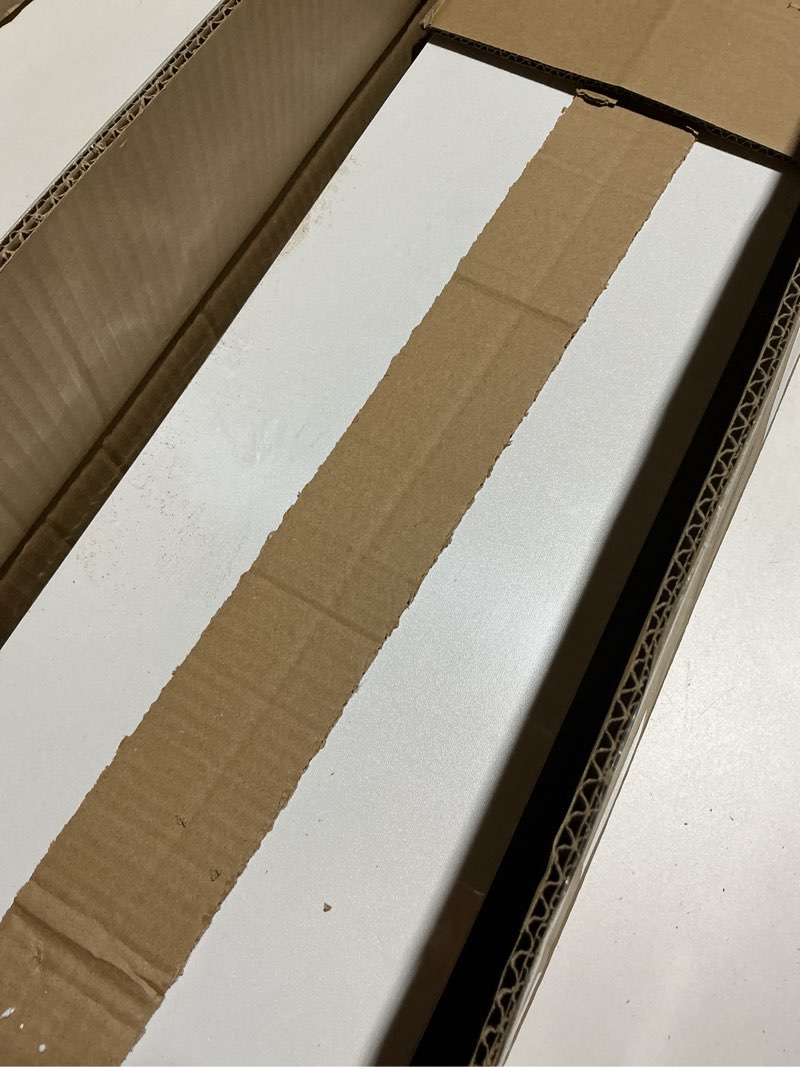 Condition photo showing Good Condition for INHABIT UNION White Floating Shelves for Wall-24in Wall Mounted Display Ledge Shelves Perfect for Bedroom Bathroom Living Room and Kitchen Decoration Storage (Set of 2) White 24 Inch