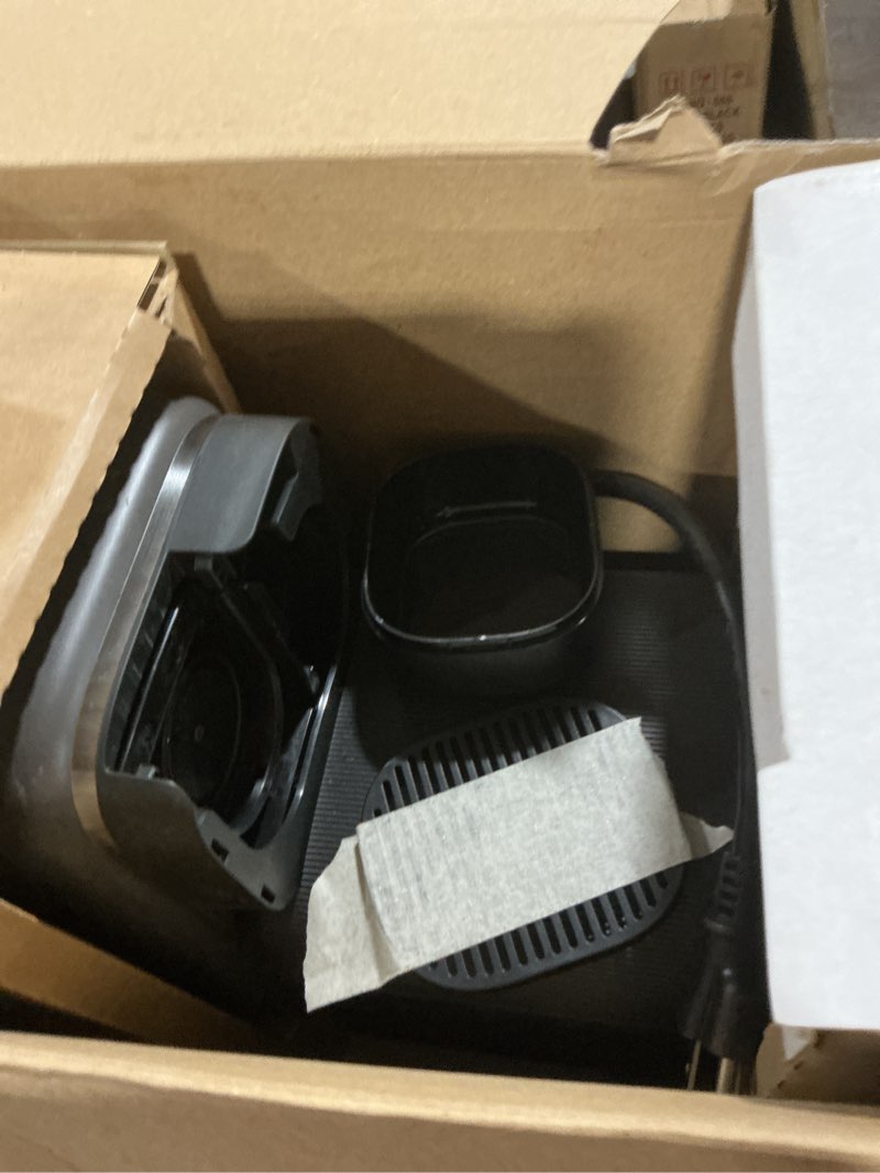 Condition photo showing As Is for Philips Baristina Espresso Machine - Real espresso, made simple. Compact coffee machine, natural black with black portafilter, 16 bar pump pressure, automatic grinder, Cafe Crema (BAR300/60) Espresso Machine Black