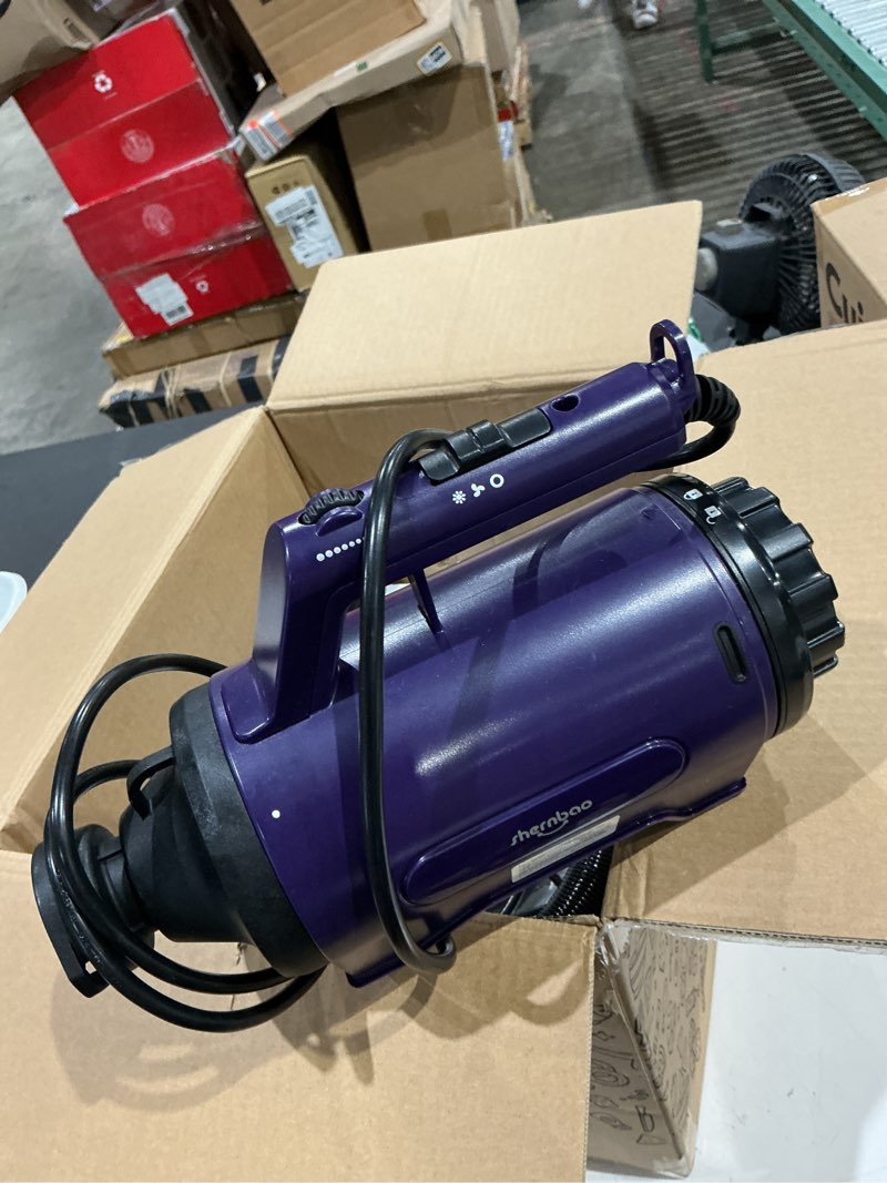 Condition photo showing As Is for shernbao dog dryer high velocity professional dog/pet grooming force hair dryer/blower