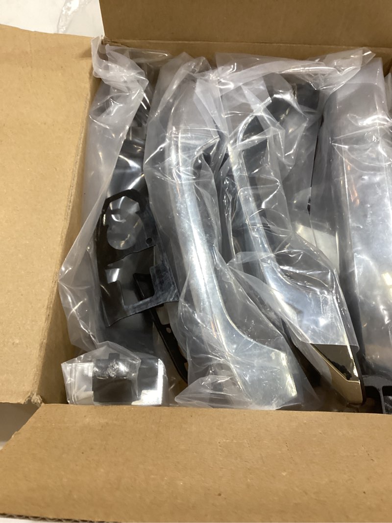 Condition photo showing Good Condition for APPERFiT Exterior Door Handles w/Gaskets Set Chrome Compatible with 2014-2020 Chevy Chevrolet Silverado Suburban Tahoe, GMC Sierra Yukon Door Parts 84713663 84711849 22923609