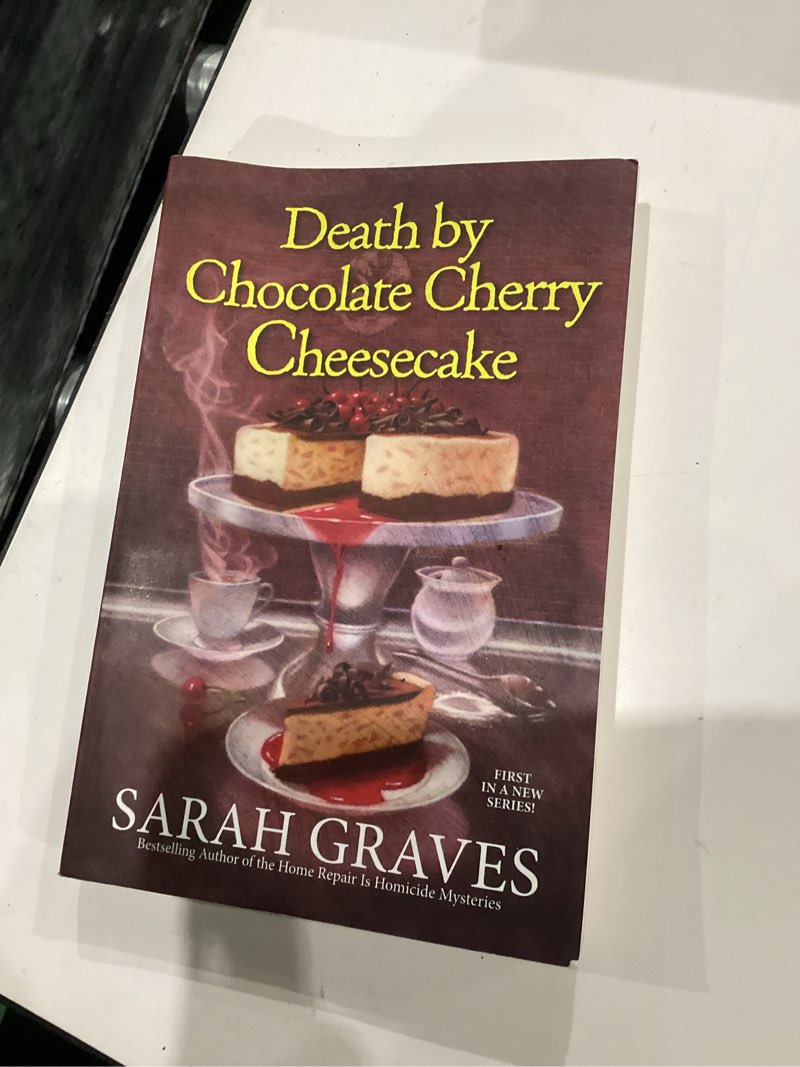 Condition photo showing Good Condition for Death by Chocolate Cherry Cheesecake (A Death by Chocolate Mystery)