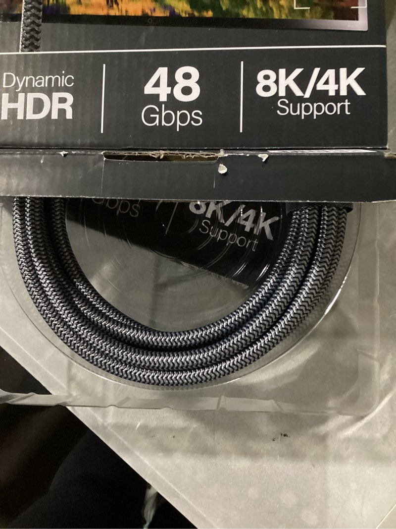 Condition photo showing Good Condition for sanus 8k hdmi to hdmi 9.84-ft black