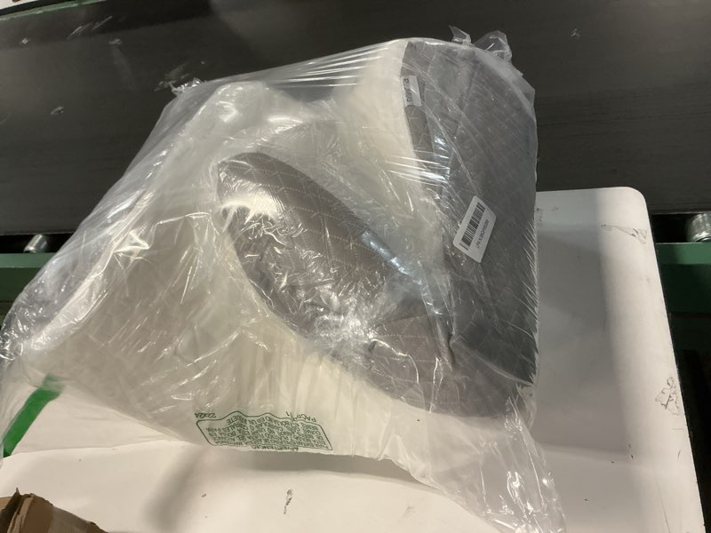 Condition photo showing Good Condition for Leg Elevation Pillow for After Surgery, 10inch Foam Leg Elevating Pillow for Swelling and Blood Circulation, Leg Wedge Pillow for Sleeping, Knee Pillow for Knee Hip Ankle Pain Relief, White Flat Top 10 Inch White/Grey