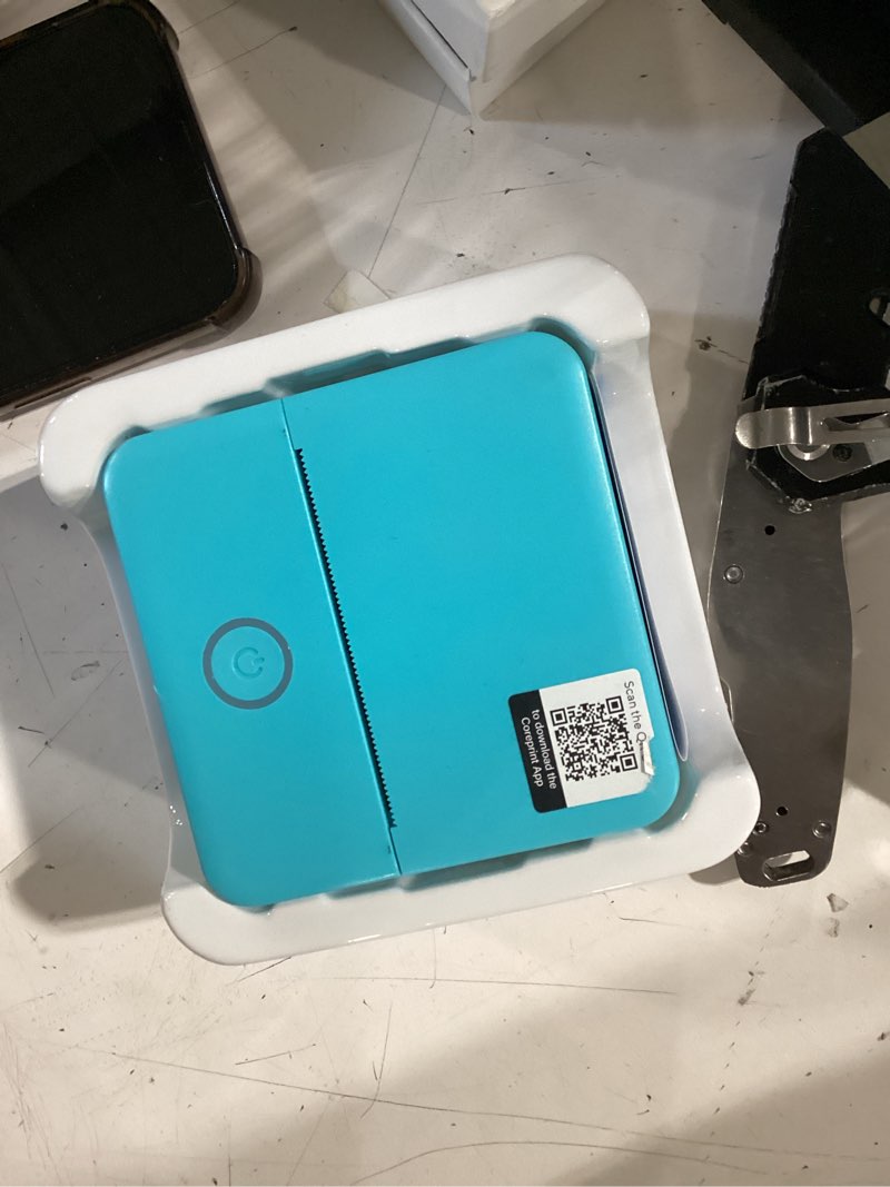 Condition photo showing Good Condition for core innovations ctp500 bluetooth mini portable inkless thermal printer & label maker + paper, android & ios