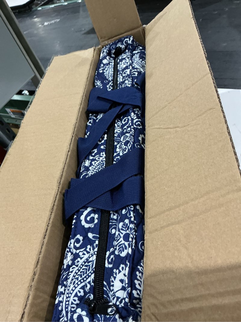 Condition photo showing Good Condition for mose cafolo american mahjong set, blue paisley carrying bag,166 premium white tiles,4 all-in-one color rack/pushers complete mahjong tiles set (ma jong, mah-jongg, majiang) american mahjong with blue paisley bag
