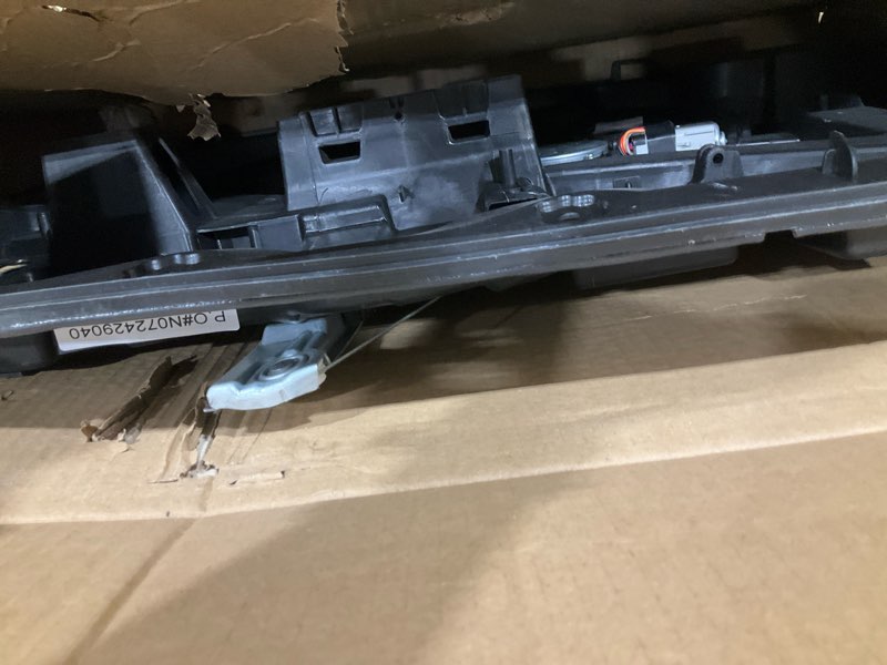 Condition photo showing As Is for a-premium power window regulator with motor and panel replacement for jeep liberty 2008-2012(6 pin connector) front left driver side front driver