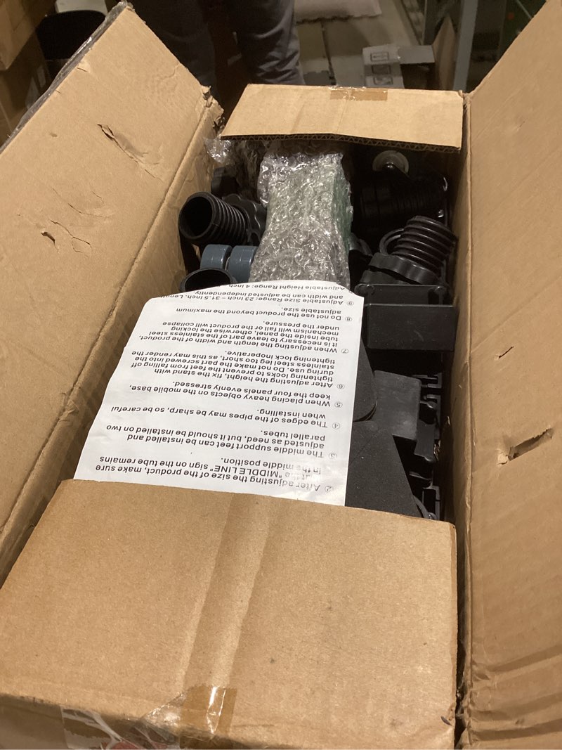 Condition photo showing Good Condition for Nefish Upgraded 24-31 Inch Full-size Washing Machine Stand Base with 4 Wheels and 10 Feet Washer and Dryer Dolly Mini Fridge Stands Refrigerator Pedestal for Home Appliance Black-Upgraded 10 Feet 4 Dual Wheels