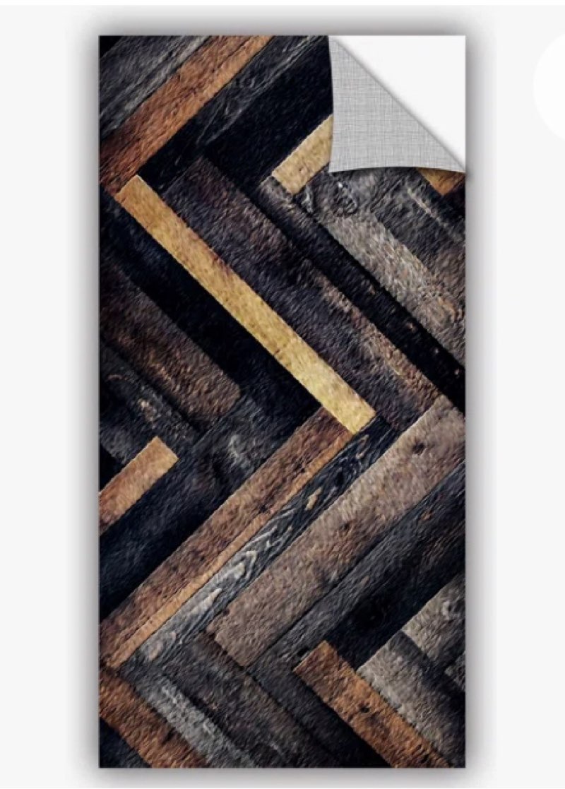Morabito Abstract Non-Wall Damaging Wall Decal