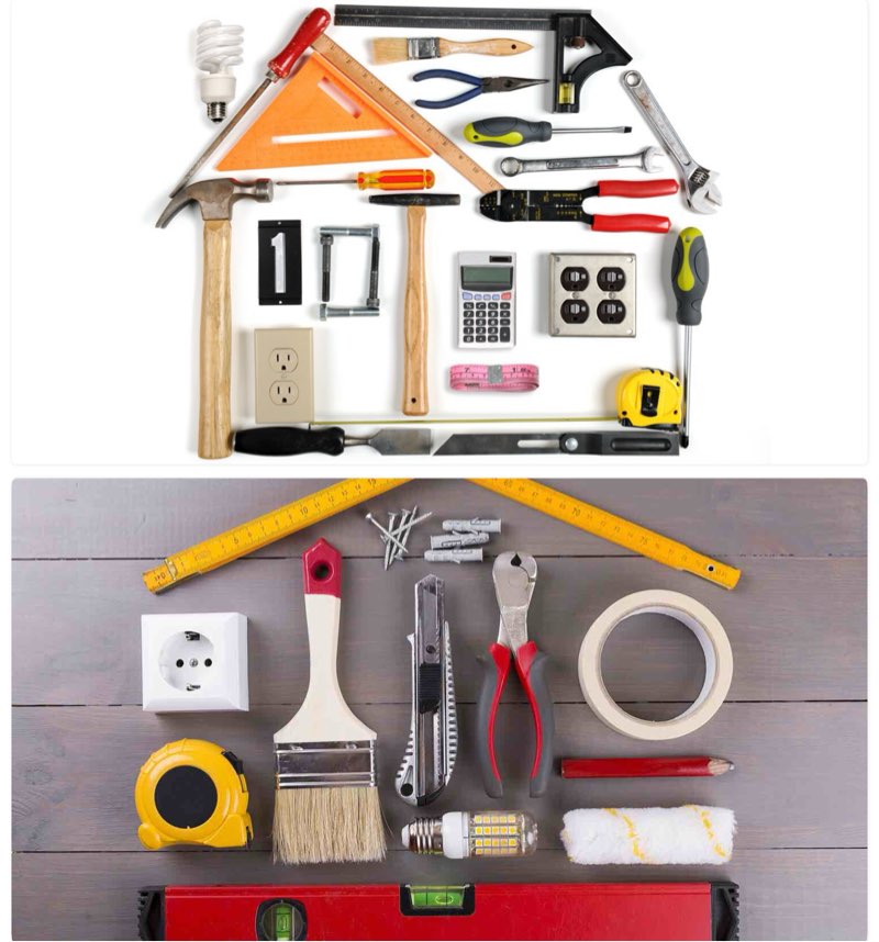 Assorted Home Improvement Lot (Small Tools, Screw, Home Accessories, etc.)