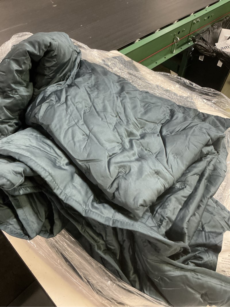 Condition photo showing Good Condition for quince 100% viscose from organic bamboo king/cal king quilt nightfall