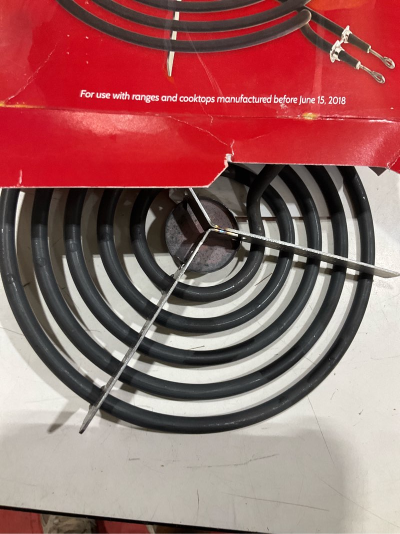 Condition photo showing As Is for 8 in. 5-turn surface element fits most