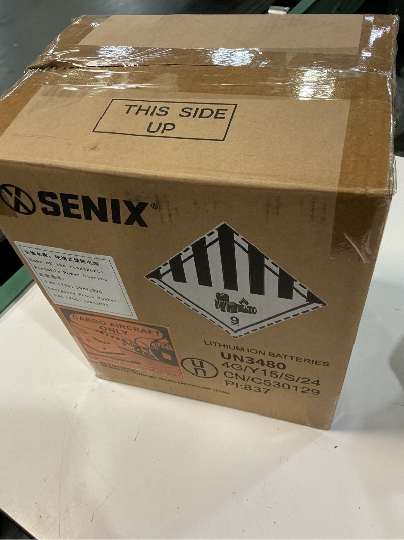 Condition photo showing New/Like New for senix 600w portable power station