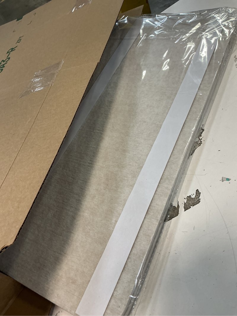 Condition photo showing Good Condition for Bulletin Board, 36 x 24 inches Felt Board - Decorative Pin Board, Cork Board Alternative for Wall, 3' x 2' Foldable Self-Adhesive Vision Board Prayer Board with 20 Pushpins - Oatmeal Oatmeal 36×24 inches