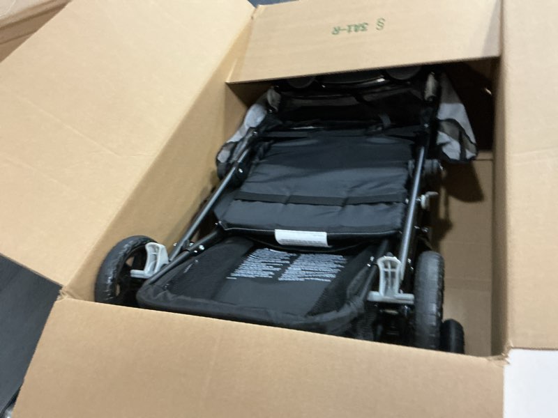 Condition photo showing Good Condition for kolcraft cloud plus lightweight umbrella stroller for toddlers with reclining seat, large storage basket, canopy, infant & parent trays, compact fold for summer travel, durable frame, slate gray slate gray (wheel color may vary)