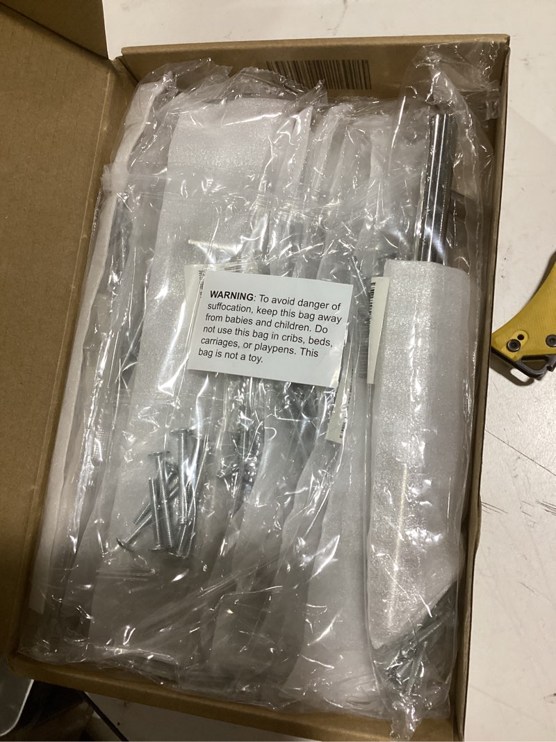 Condition photo showing Good Condition for probrico 10 pack|5 inch hole centers polished chrome cupboard pulls t bar kitchen cabinet handles, round tube dresser pulls stainless steel cabinet hardware, 7-1/2" total length
