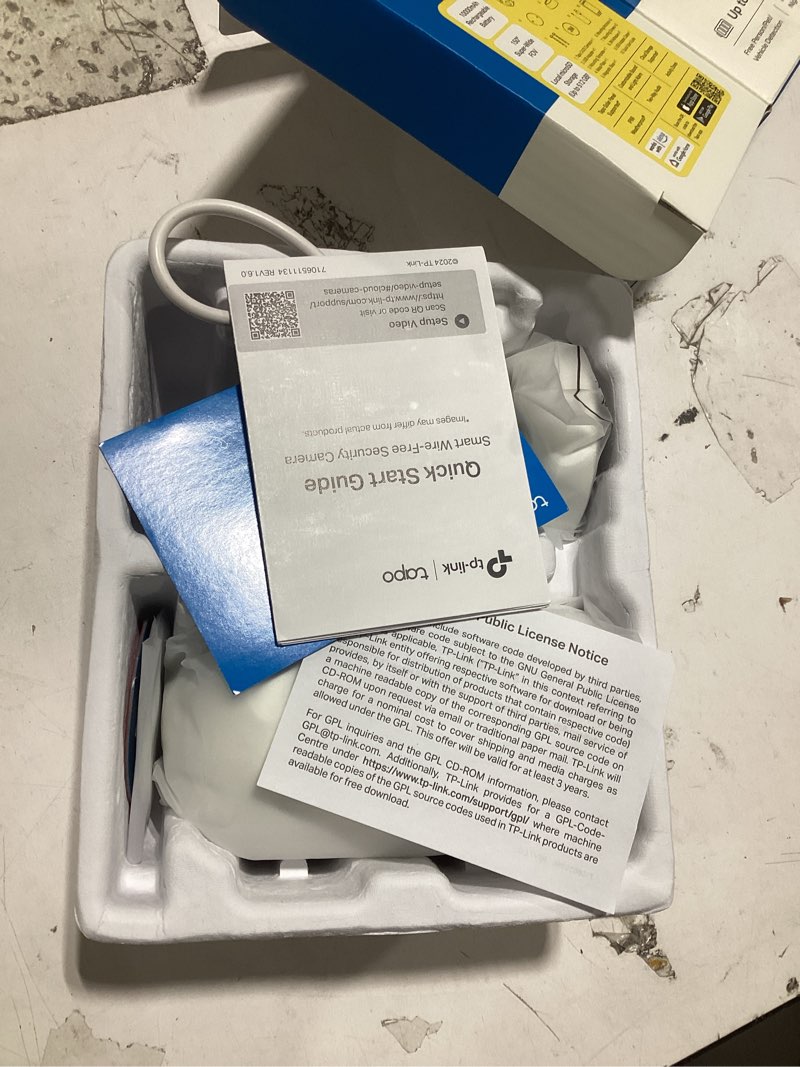 Condition photo showing Good Condition for tapo magcam 2k+ - 2026 wirecutter best outdoor security camera & pcmag editors' choice, wireless battery power, magnetic mount, subscription-free sd storage or optional cloud, person/vehicle detection 2k+ 1-pack white