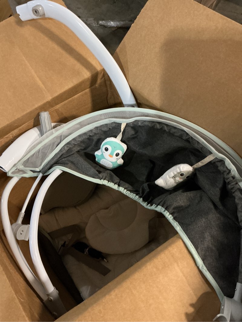 Condition photo showing As Is for 3-in-1 Baby Bouncers, Can sit and Lie Down, Brilliant Bouncer,Rocking Bouncer, Soothing Vibration, 3rd Gear Adjustment, Suitable for Babies Boys/Babies Girls/Newborns Baby