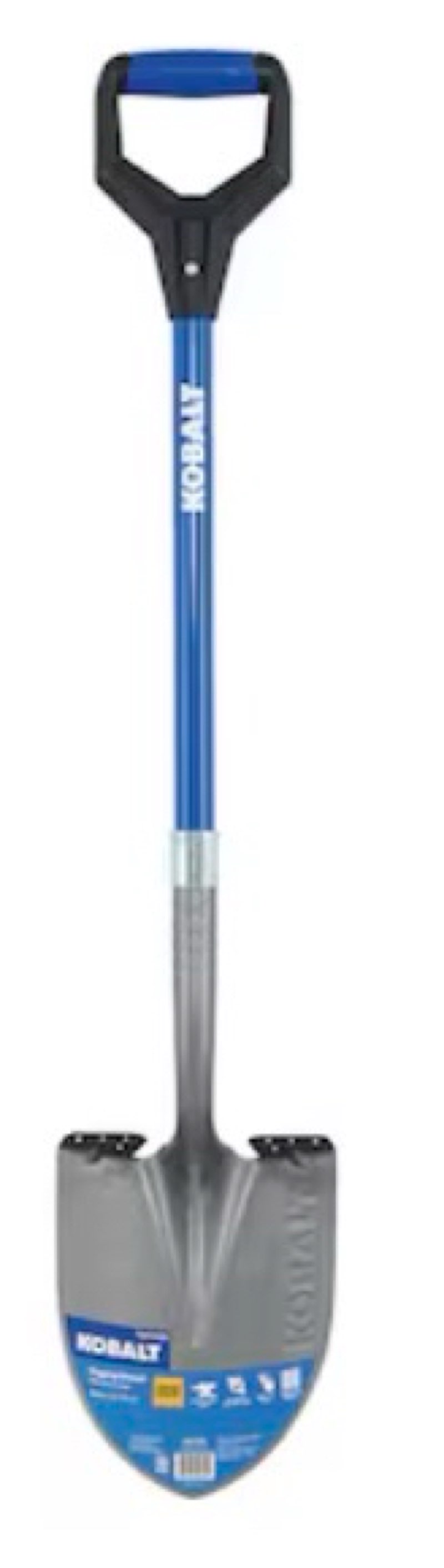 Kobalt 20.5-in Fiberglass D-Handle Digging shovel