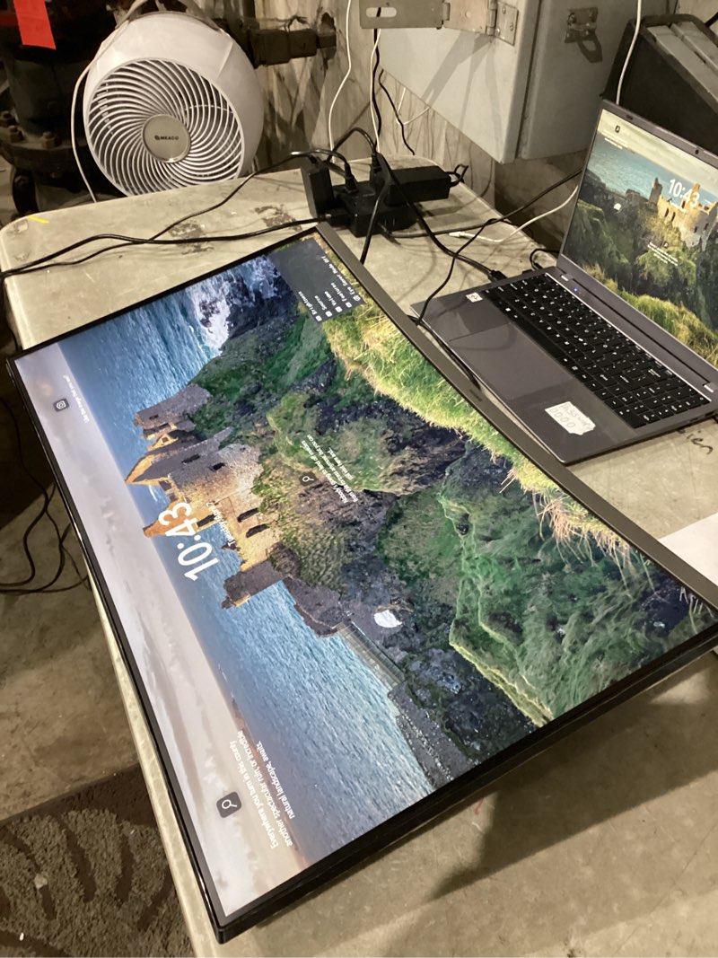 Condition photo showing Good Condition for samsung 32-inch s3 (s39gd) fhd 100hz curved monitor, game mode, eye saver mode, multiple connectivity with hdmi port, built-in speakers, ls32d396ganxza, 2025