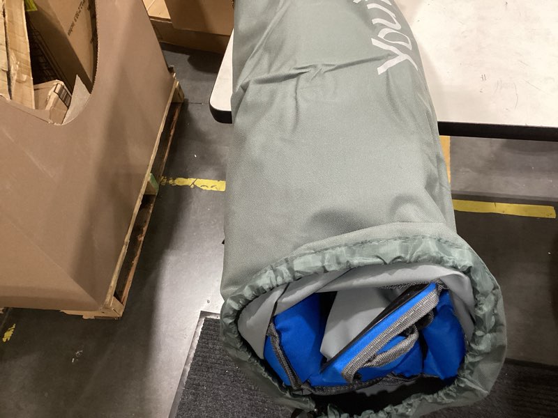 Condition photo showing Good Condition for oversized camping chair, portable folding camping chairs with side pocket, cup holder and carry bag, heavy duty outdoor camping chairs for adults, fishing, sports, trip, up to 400lbs, style 1