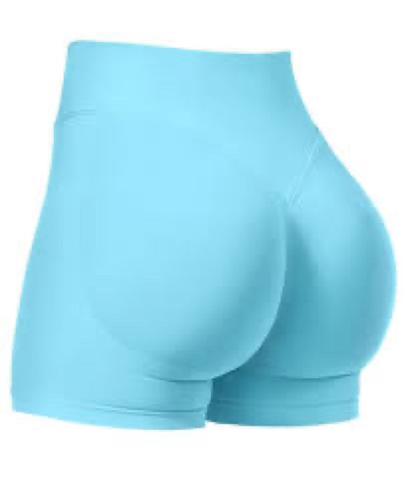 VOYJOY Women Workout Impact Shorts 2.5"/ 3.6"/ 4.5"/ 6" Scrunch Butt Lifting Gym Seamless Booty Bike