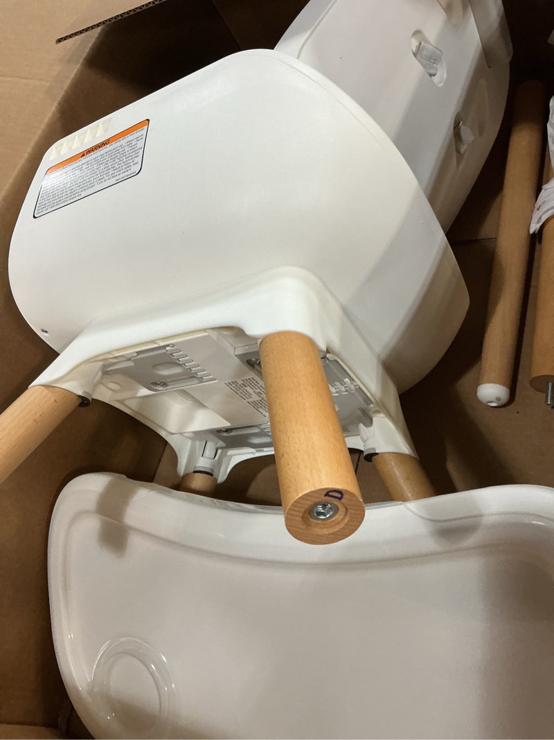 Condition photo showing As Is for graco table2table lux highchair, 6 growing stages from infant high chair to big kid chair and table, rhodes
