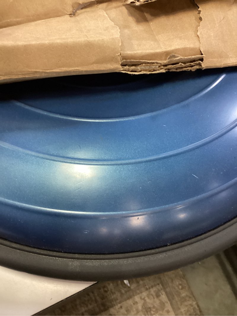 Condition photo showing Good Condition for bosu sport balance trainer, travel size allows for easy transportation and storage, 50cm, blue/black