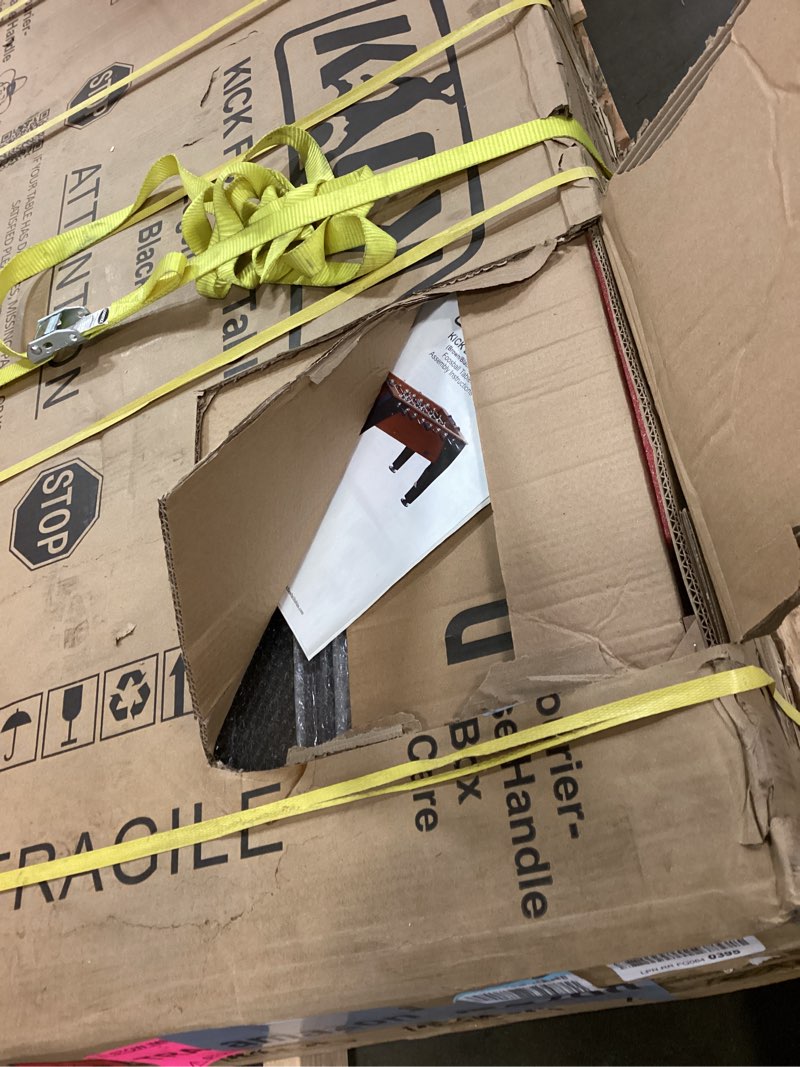 Condition photo showing New/Like New for KICK Legend 55" Foosball Table – Professional Full-Size Indoor Game for Adults & Families with Counterbalanced & Uniformed Men, 6 Foosballs and Adjustable Leg Levelers Gray