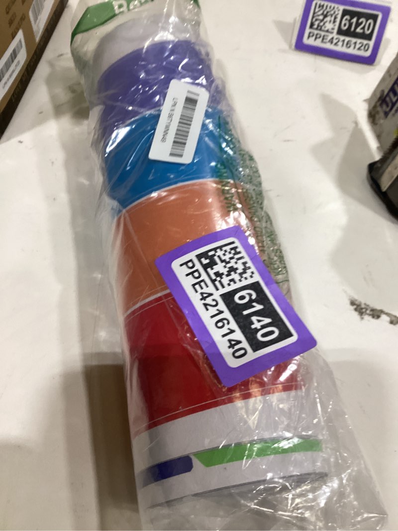 Condition photo showing New/Like New for 65" x 116" Large Removable Boho Rainbow Road Wall Decor - Colorful Self-Adhesive Pastel Sticker, Peel and Stick Giant Decal Wallpaper for Kids Baby Girl Bedroom Nursery (A)